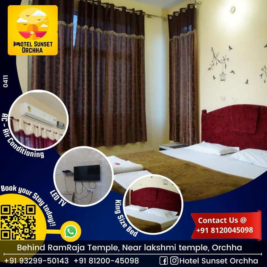 Couple Friendly Hotel - Sunset Orchha Bagian luar foto