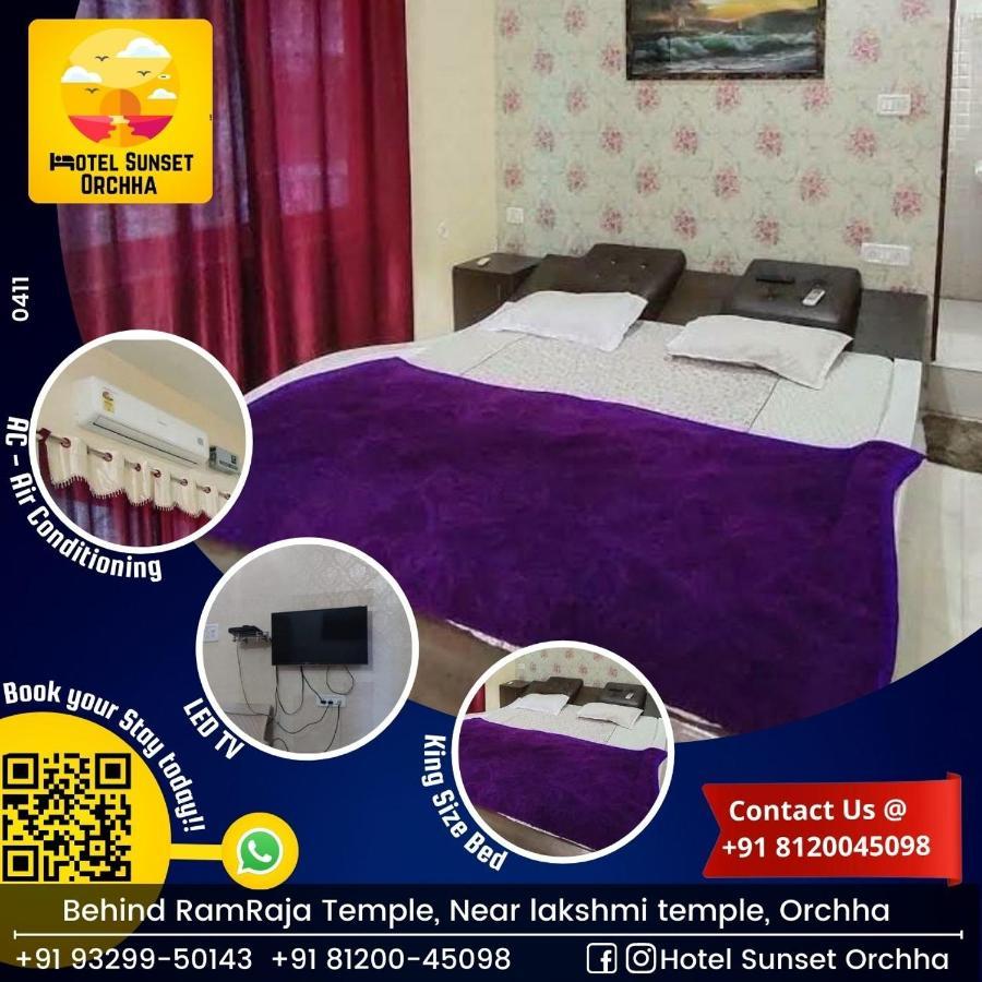 Couple Friendly Hotel - Sunset Orchha Bagian luar foto
